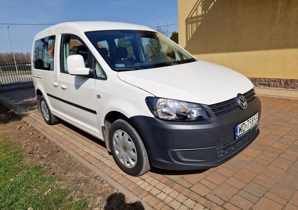 Volkswagen Caddy cena 29800 przebieg: 199999, rok produkcji 2012 z Ciechocinek małe 137